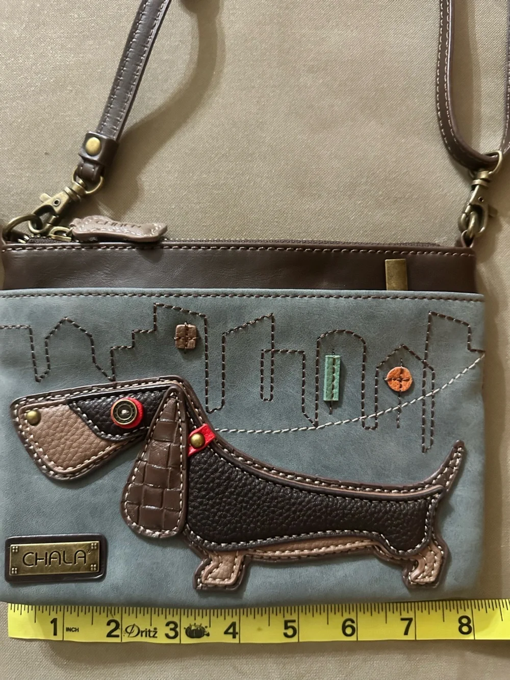 CHALA DACHSHUND CROSSBODY BAG
